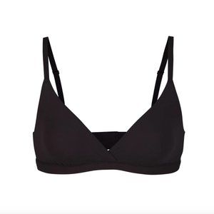 SKIMS Black Fits Everybody Triangle Bralette Bra